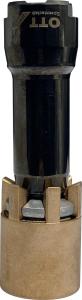 Spannsatz HS-A/E 32-B 40-B-S-SR in schwarz/bronze zusammengebaut und aufgestellt mit der Artikelnummer 9560011536 von OTT-JAKOB Spanntechnik